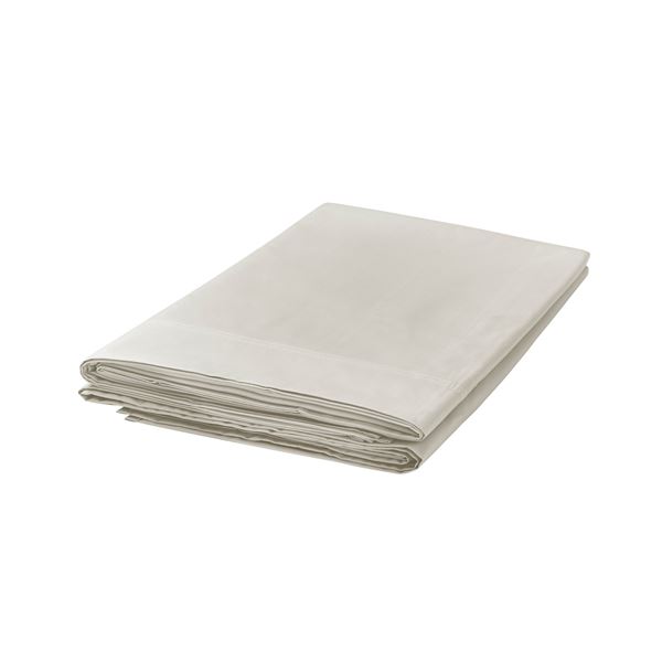 300TC Plain Dye Flat Sheet - Linen